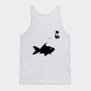 fan day and fun fishing Tank Top